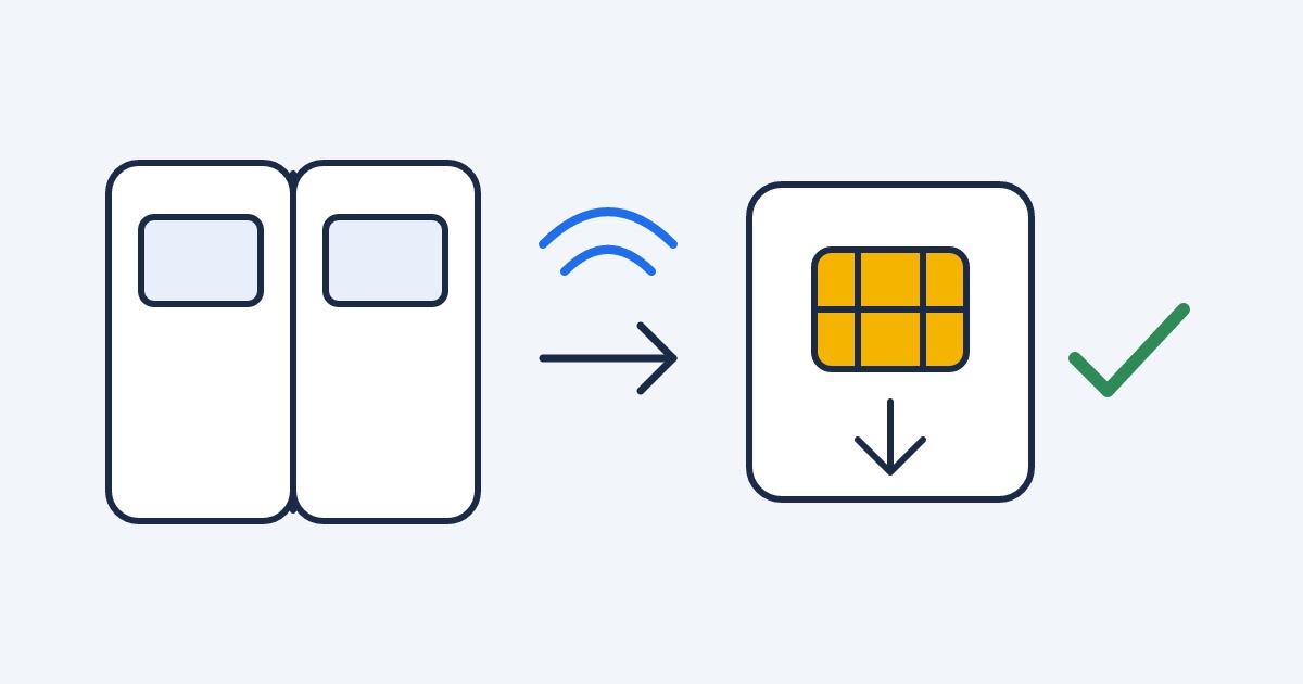 eSIM専用スマホをahamoで使う準備